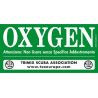 Adesivo bombola OXIGEN