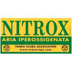 Adesivo bombola NITROX